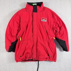 Vintage Marlboro Jacket Men's XL Down Insulated Dadcore Parka Coat Outdoor 90s